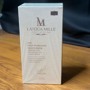 Latoua Mille 24H Deep Hydration Moisturizer Paris Obsessed 50ml 1.7fl oz NEW